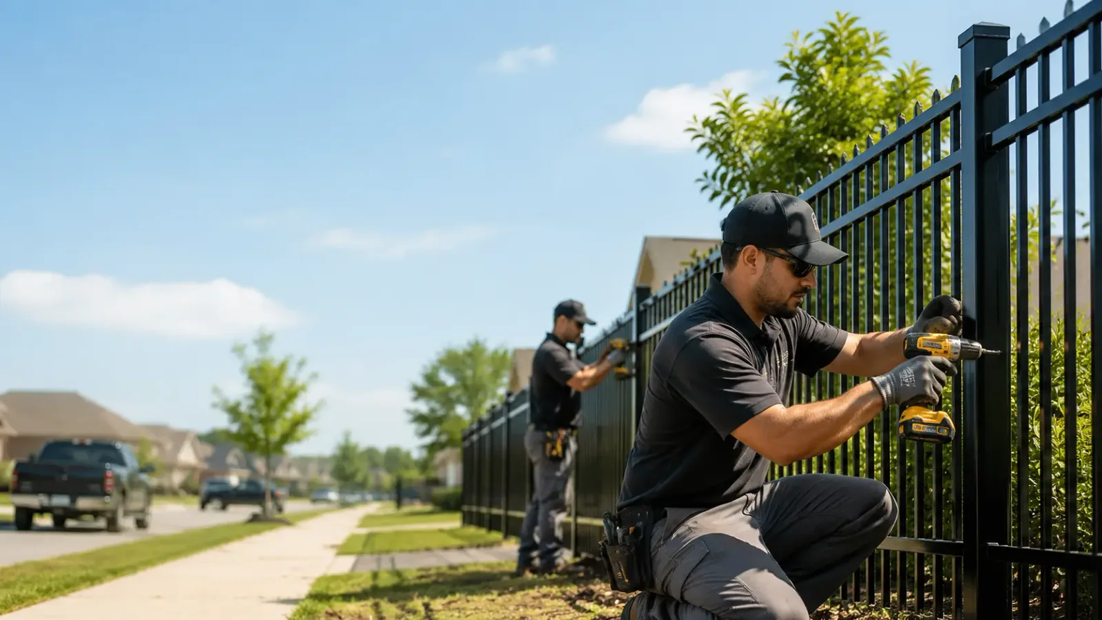Metal Fence Installation in Silver Spring, MD